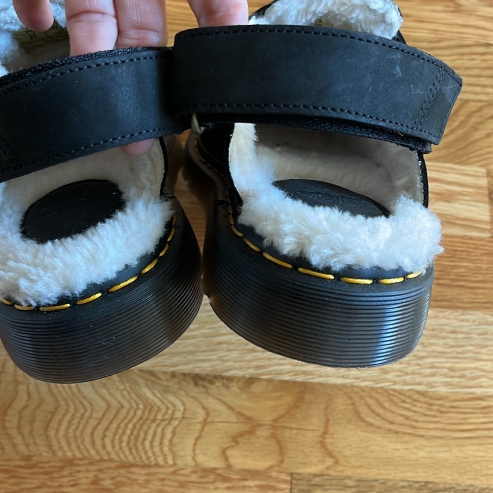 Dr Martens Jorge ll Faux Lined Slingback Mules Size 10 NWT - Picture 8 of 15